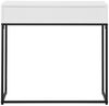 HTI-Living Konsolentisch Cedrik 80 cm mit Schublade Weiß-Schwarz (Set, 1-St, 1 Konsolentisch) Bild 4
