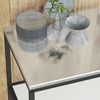 Küchenaufbewahrung, BuffetSchrank mit Regal Weiß 60x50x92 cm Stahl Bild 5