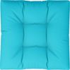 vidaXL Palettenkissen Türkis 80x80x12 cm Stoff 360512 Bild 2