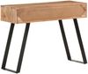 Konsolentisch, Beistelltisch, Konsole 100x35x76 cm Massivholz Akazie mit Naturkanten Bild 4