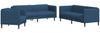 vidaXL 3-tlg. Sofagarnitur Blau Stoff 3209235 Bild 2