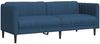 vidaXL 3-tlg. Sofagarnitur Blau Stoff 3209235 Bild 5