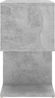 vidaXL Nachttische 2 Stk. Betongrau 50x30x51,5 cm Holzwerkstoff 806373 Bild 5