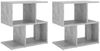 vidaXL Nachttische 2 Stk. Betongrau 50x30x51,5 cm Holzwerkstoff 806373 Bild 2