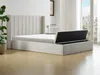 Vente-unique - DOUINO Bett Stoff Beige - B 245 cm x H 120 cm x L 202 cm Bild 3