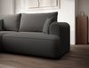 Selsey ''Ovo Mini' Eckschlafsofa linksseitig mit Stauraum, Easy-Clean-Samtbezug, dunkelgrau, 93 x 238 x 156 cm Bild 3