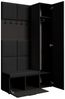 Beautysofa Garderobenschrank mit schmalem eintürigen Kleiderschrank mit Kleiderstange MARGARET I+IV (in 2 Breiten zur Auswahl) mit schmalem 1-türigen Kleiderschrank Bild 2