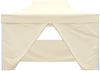 vidaXL Party-Zelt Creme 291 x 431 x 315 cm Oxford-Stoff 42023629 Bild 5