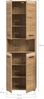 Hochschrank breit (B/H/T: 60x185x30 cm) in Artisan Oak Nachbildung und Artisan Oak Nachbildung Bild 4