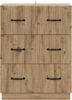 vidaXL Schubladenschrank Artisan-Eiche 66 x 34,5 x 87 cm Holzwerkstoff 895304 Bild 4