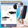 3 x 3 m Pop up Pavillon Faltpavillon Gartenzelt Wasserdicht & Sonnenschutz Gartenpavillon Schwarz Bild 5