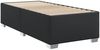 vidaXL Boxspringbett mit Matratze Schwarz 100x200 cm Kunstleder 3285197 Bild 5