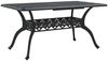 vidaXL Garten Essgruppe 5 pcs Schwarz Aluminium 3334669 Bild 5
