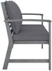 vidaXL 4-tlg. Garten-Lounge-Set mit Auflagen Massivholz Akazie 311825 Bild 5