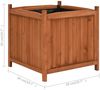 vidaXL Hochbeete 2 Stk. 50x50x50 cm Tannenholz 47250 Bild 5
