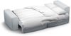 Micadoni Sofa Victor 3-Sitzer Strukturierter Stoff Hellgrau Bild 5