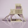 PolarPlay Spielturm Julie aus Holz in Rosa Bild 3