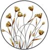 Runde Wanddekoration Blumenwiese "Annita" Bild 3
