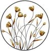 Runde Wanddekoration Blumenwiese "Annita" Bild 5