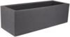 BigDean Pflanzkübel 80x30 cm groß - Granitstein-Optik in Anthrazit - Für Außen, frostsicher & wasserdicht - XXL Pflanztopf, Blumenkübel, Blumentopf für Terrasse & Balkon Bild 4
