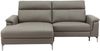 Ecksofa Uelzen / UG3109B, Leder, Braun, 240 x 102 x 98 cm Bild 2