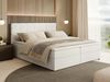 Beautysofa Boxspringbett Kontinentales mit Bettkasten TOPIQ BOUCLÉ (mit FEDERKERNMATRATZE und TOPPER-MATRATZE), 140, 160, 180 cm, mit 2x Bettkästen, Federkernmatratze Bild 5