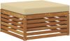 vidaXL Outdoor-Sofagarnitur mit Kissen 7 pcs Natur und Beige 3383596 Bild 5