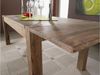 Esstisch mit Ansteckplatten Sheesham 160-200/240x90x76 grau geölt NATURE GREY #304 Bild 4