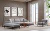 Ecksofa, 'Eti', 78 x 170 x 280, Grau Bild 5
