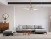 Ecksofa, 'Eti', 78 x 170 x 280, Grau Bild 4