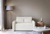 Selsey 'Duelia' Schlafsofa 2-Sitzer mit Bettkasten, Chenille hydrophob, Creme Bild 2