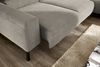 KAWOLA Sofa DELIA Ecksofa Feincord grau mit motorischem Sitzvorzug Recamiere rechts 74 x 219 x 276 cm Bild 2