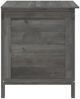 vidaXL Gartentruhe Anthrazit 50x49x56,5 cm Massivholz Tanne 364750 Bild 5