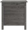 vidaXL Gartentruhe Anthrazit 50x49x56,5 cm Massivholz Tanne 364750 Bild 4