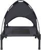 vidaXL Hundebett Schwarz 62 x 48 x 61 cm Stahl 42008165 Bild 5