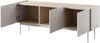 Mirjan24 'Celarii' Lowboard, Laminatplatte Cashmere / Eiche Linea, 55 x 37 x 144 cm Bild 4