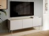 Mirjan24 'Celarii' Lowboard, Laminatplatte Cashmere / Eiche Linea, 55 x 37 x 144 cm Bild 2