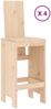 vidaXL 5-tlg. Gartenbar-Set Massivholz Kiefer 3157775 Bild 3