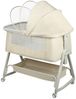 JEOBEST Beistellbett 3 in1 Babybetten mit Rollen, Beistellbett Baby mit Moskitonetz, (6 Fach Höhenverstellung und Neigungsverstellung)mit Aufbewahrungskorb Bild 3
