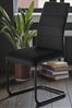Freischwinger >Timofei / Ticino< 2er-Set in schwarz - 45x96x58 (BxHxT) Bild 4