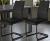 Freischwinger >Timofei / Ticino< 2er-Set in schwarz - 45x96x58 (BxHxT) Bild 5