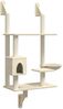 vidaXL Kratzbaum mit Kratzsäule Wandmontage Creme 153 cm 172404 Bild 2
