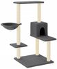 vidaXL Kratzbaum mit Sisal-Kratzsäulen Dunkelgrau 95 cm 172075 Bild 2