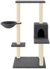vidaXL Kratzbaum mit Sisal-Kratzsäulen Dunkelgrau 95 cm 172075 Bild 3