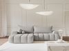 Selsey 'Dandelino' Ecksofa mit Schlaffunktion, Stauraum und Bouclé-Bezug, hellgrau, links, 80 x 275 x 168 cm Bild 2