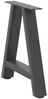 vidaXL Couchtischbeine A-Form 2 Stk. Anthrazit 50x(42-43) cm Stahl 4012834 Bild 4