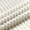 Topfinel Kissenbezug 40x60 2er Set Creme Kordsamt gestreiftes Muster Bild 2