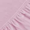 NatureMark 2er Pack Kinder Jersey Spannbettlaken, Spannbetttuch 100% Baumwolle in vielen Größen und Farben MARKENQUALITÄT ÖKOTEX Standard 100 | 70x140 cm - rosa Bild 4