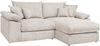 Home affaire Ecksofa Soft&Cosy XL L-Form, B: 246 cm - OTTO. Verlässliche Qualität, Mega-Sofa, Cord oder Chenille-Struktur, mit Federkern & 4 Zierkissen Bild 4