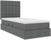 vidaXL Aufbewahrungsbett mit Matratze Dunkelgrau 100 x 200 cm 3371887 Bild 5